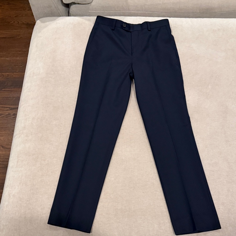 Lauren Ralph Lauren Navy Boys Dress Pants